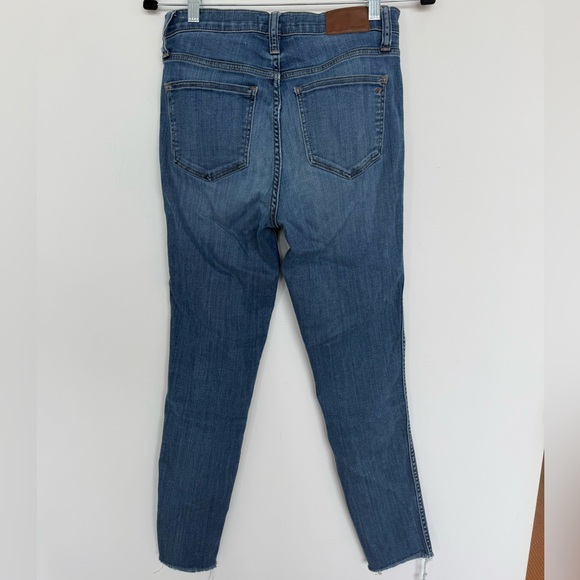 Madewell 10” High-Rise Button-Fly Skinny Crop Jeans size 27 - Picture 7 of 8
